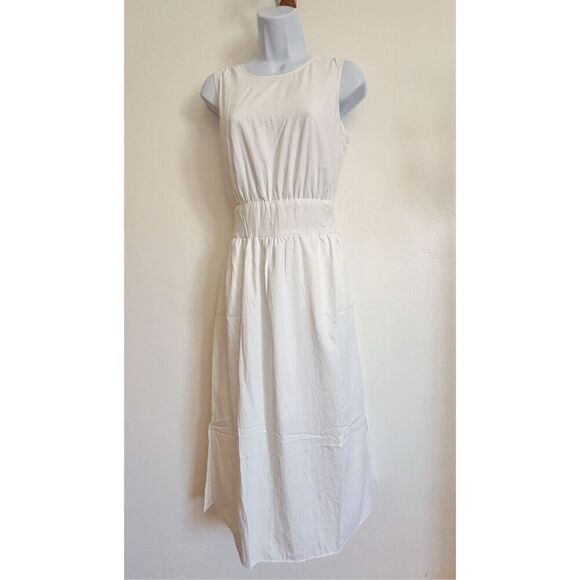 Achro white sleeveless flare dress size small - Picture 9 of 11